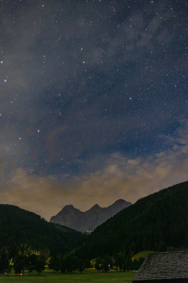 Sternenhimmel in der Ramsau  | © Gerald Grünwald 