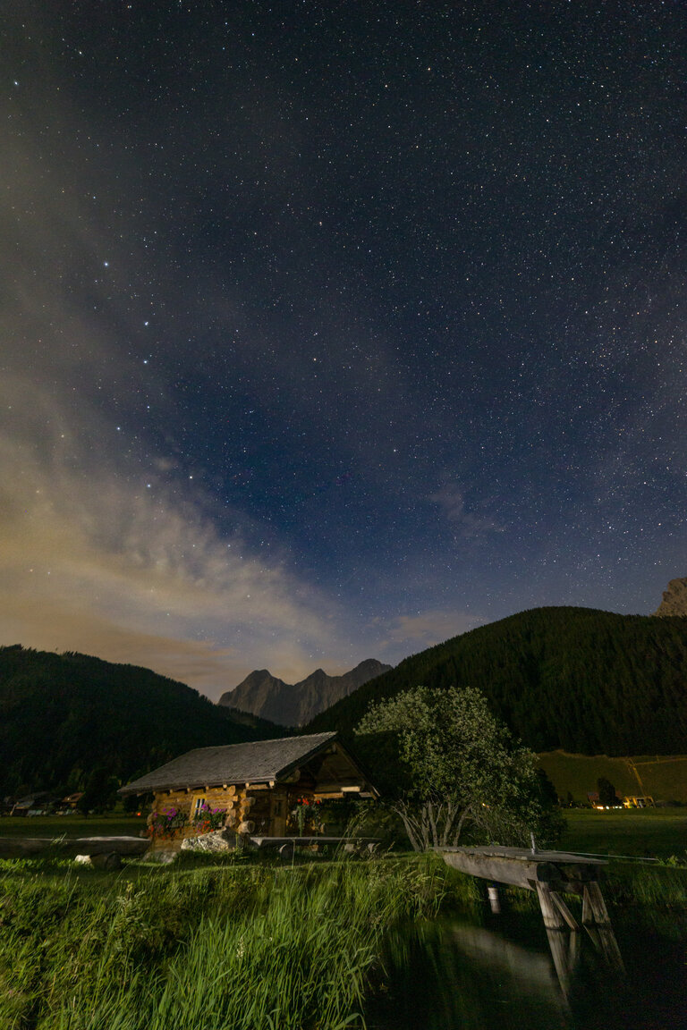 Sternenhimmel in der Ramsau  | © Gerald Grünwald 