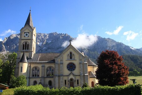 Evangelische Kirche Ramsau am Dachstein  | © Hans Simonlehner