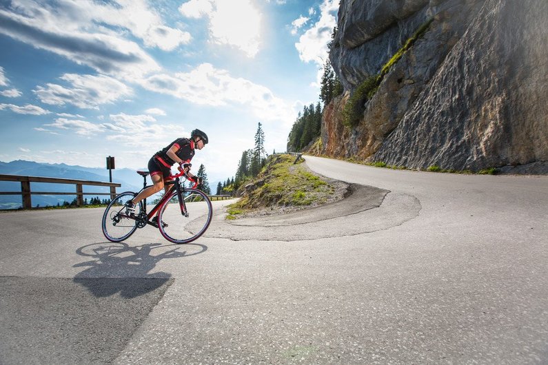 Road cyclist in the Schladming region