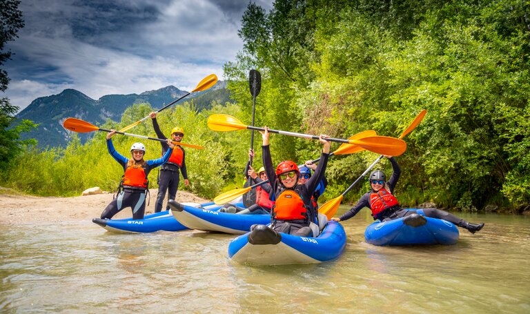 Flusswandern auf der Enns | © Kajaktiv