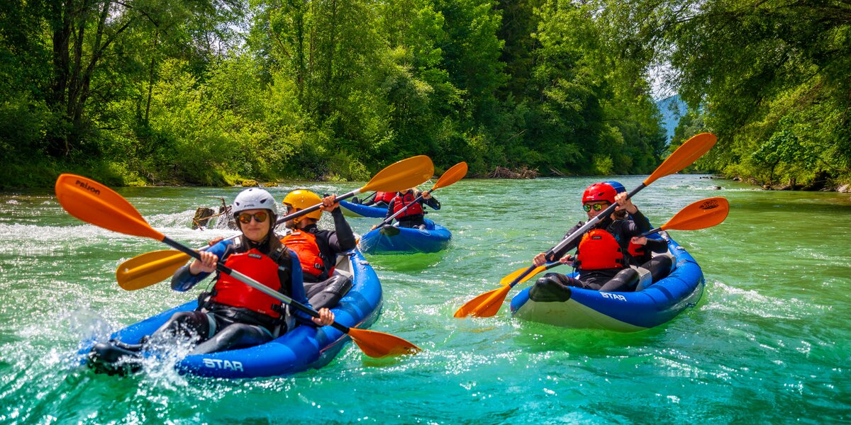 Flusswandern auf der Enns | © Kajaktiv