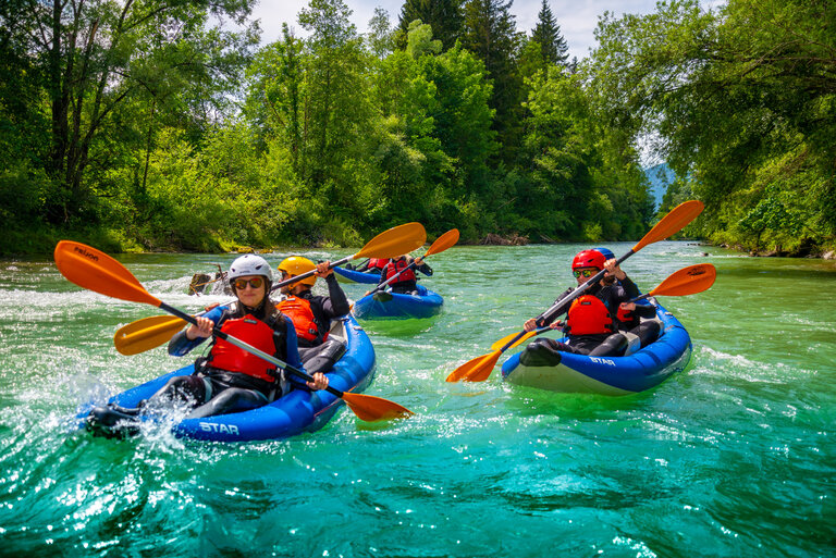 Flusswandern auf der Enns | © Kajaktiv