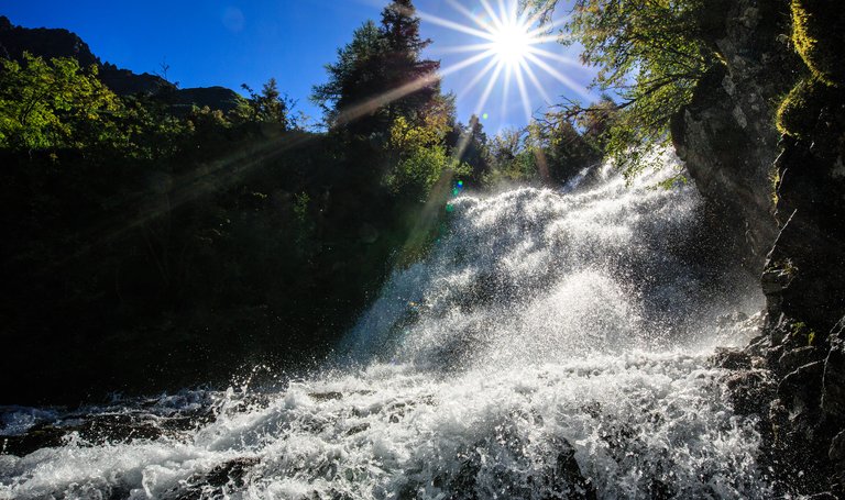 Waterfall near the hut Gollinghütte | © Photo Austria