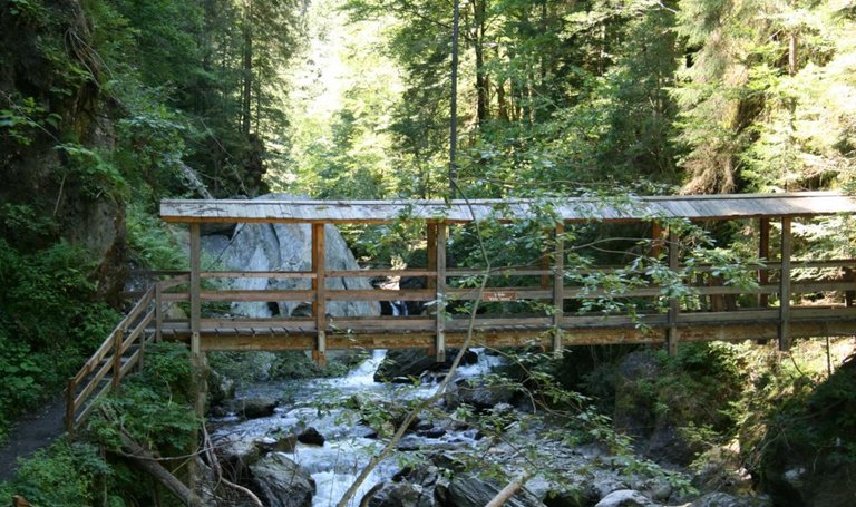 Gorge Donnersbach Klamm