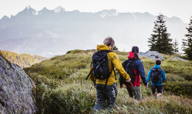 Hiking group in the region Schladming-Dachstein | © Österreich Werbung, Sebastian Stiphout