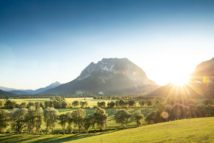 Der Berg Grimming an einem Sommerabend | © Christoph Huber
