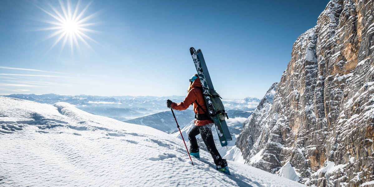 Skitour with a breathtaking mountain view in Schladming | © Mathäus Gartner