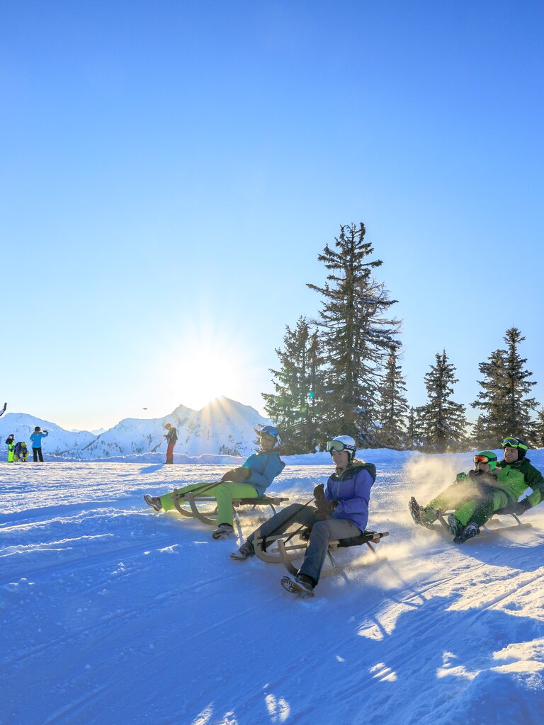 Rodeln auf der Hochwurzen | © Martin Huber