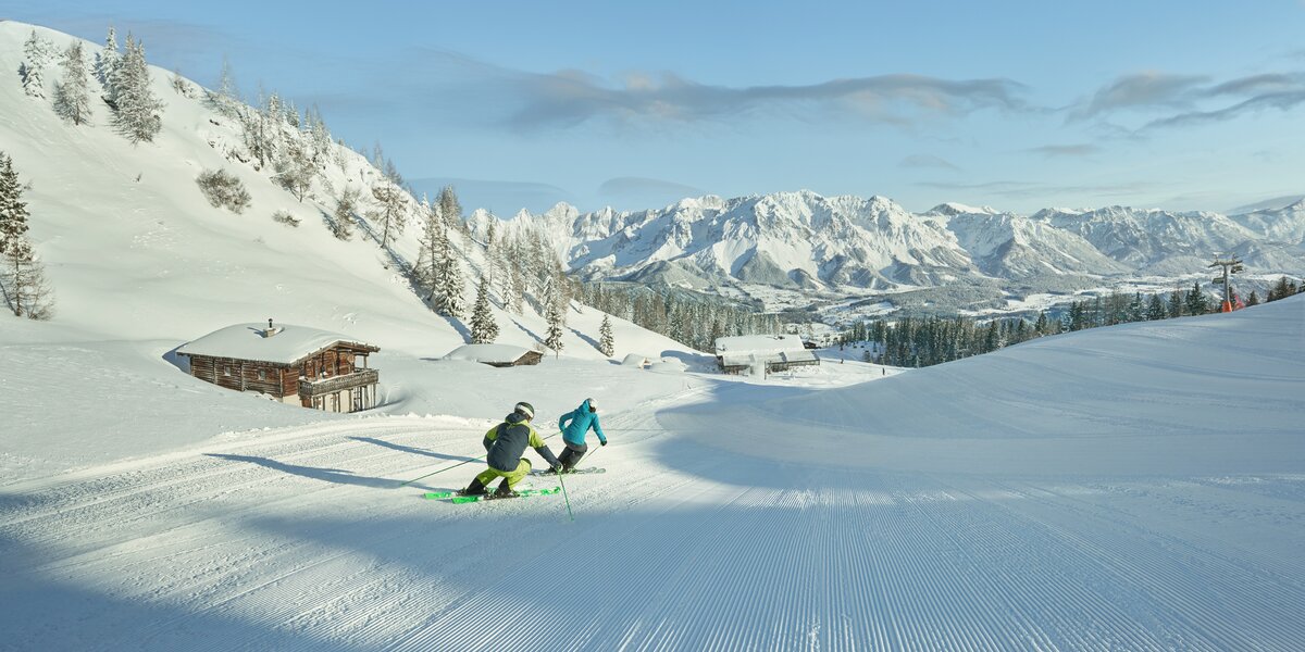 Skifahren auf der Reiteralm | © Peter Burgstaller
