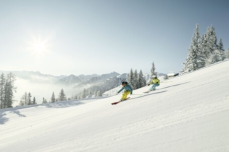 Skier on the slopes of Hochwurzen | © Peter Burgstaller