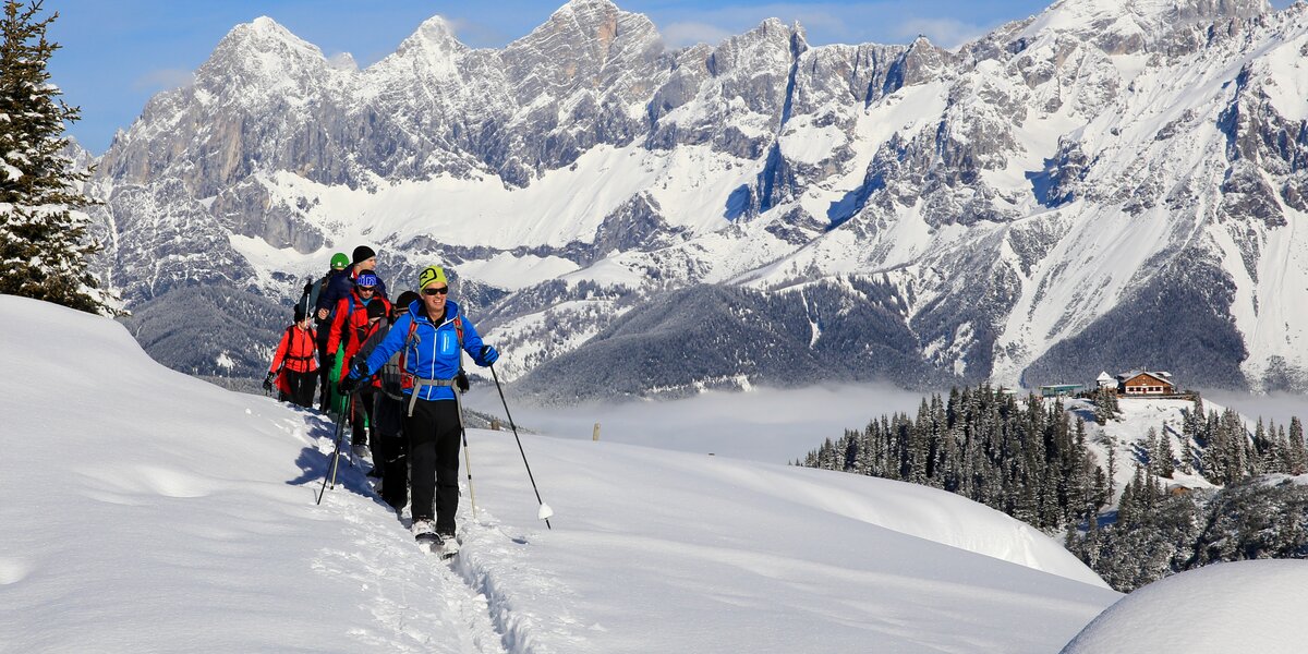 Snoeshoing at Rossfeld | © Martin Huber