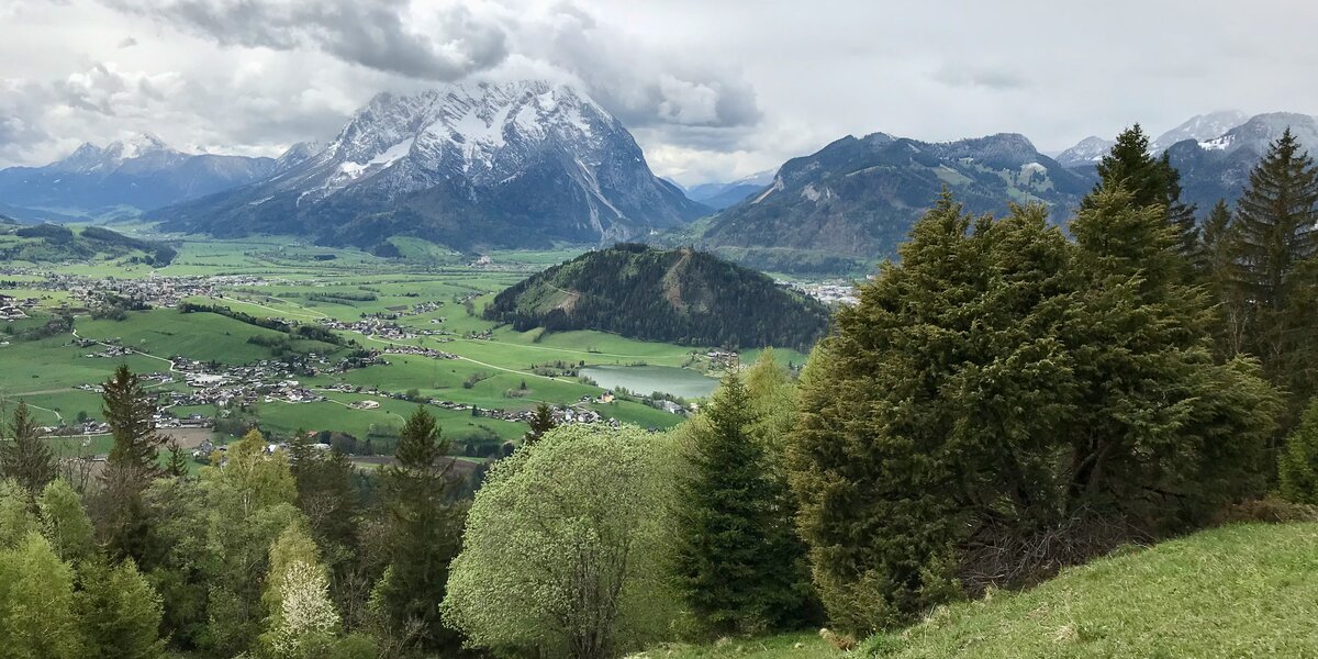 Stalingradkapelle mit Blick auf Aigen | © Sabine Schulz