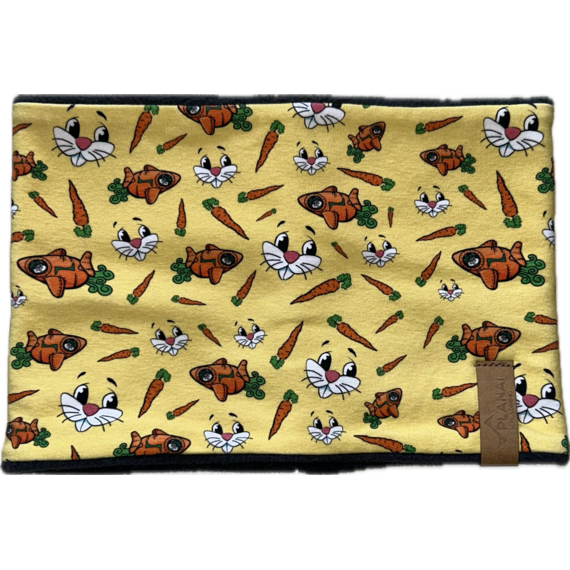 schlauchschal loop hopsi gelb