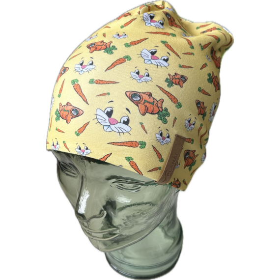 Wendemütze Hopsi gelb