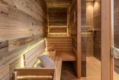 Sauna im Appartement