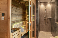 Sauna im Appartement