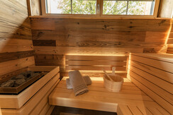 Private Sauna im Appartement