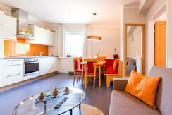 Appartement Family 1 Schlafzimmer mit Balkon