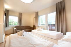 Appartement Family 1 Schlafzimmer mit Balkon