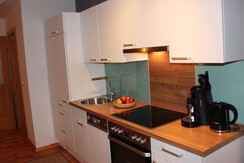 kompett ausgestattete Küche 