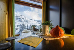 Holzbox Aussicht Wohnraum