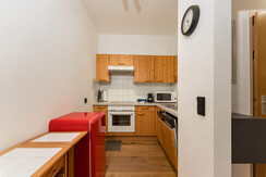 Voll ausgestattete Küche