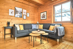 Alpenglück Chalet - Wohnbereich
