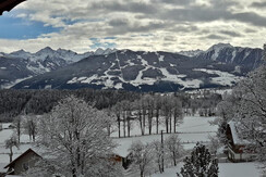 Ausblick Richtung Süden im Winter