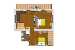 Appartement 4 Grundriss