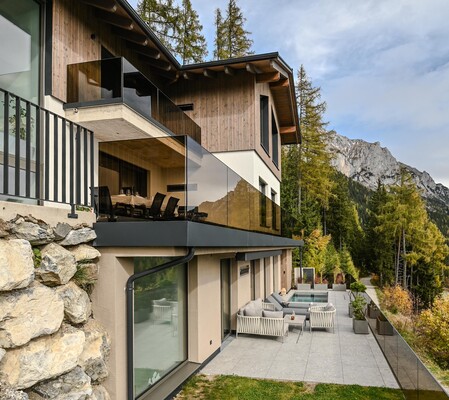 Alpin Chalet Dachsteinhaus - Terrasse