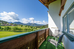 Balkon Bergblick