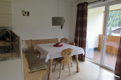 Traditional dining area