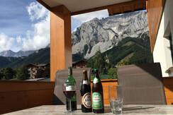 View from balcony to north