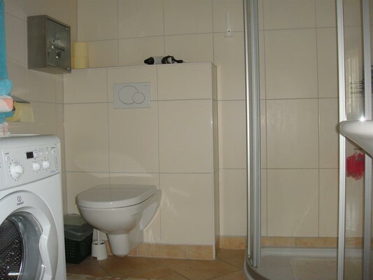 Bad mit Waschmaschine