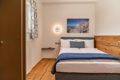 2. Schlafzimmer im Apartement Greisslerei