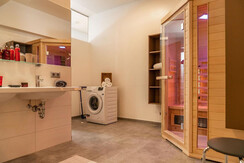 Eigene Sauna im Badezimmer