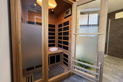 Alpenwelt Infrarotkabine im Bad