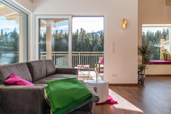 terrasse u couch ferienwohnung ahorn ramsau am dac