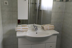 Waschbecken im Badezimmer