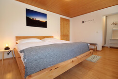 Bedroom 1 with wardrobe on the ground floor