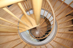 Stairs to the first floor