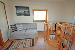 Sofa after the stairs