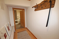 Entrance on the first floor