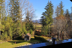 Fewo Etschbacher - Apartment mit Gartenblick