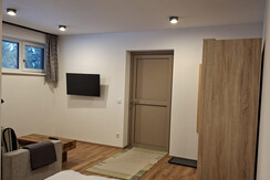 Appartement Etschbacher, Doppelzimmer mit Couch