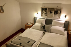 Schlafzimmer Hansl Draufsicht Bett