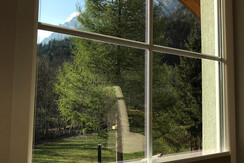 Blick in die Landschaft Appartement Fini´s