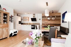 App. Hauser Kaibling - Wohnküche mit Essecke