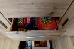 Spielsachen, Kinderbücher und Malsachen